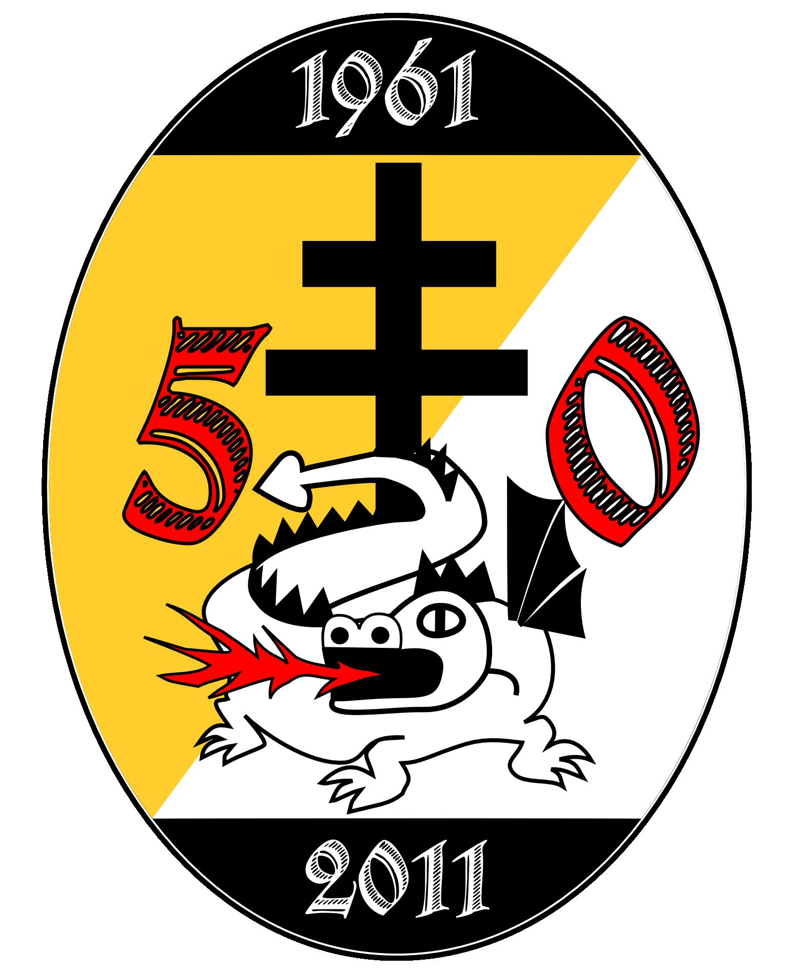 Logo du cinquantenaire du RCMM