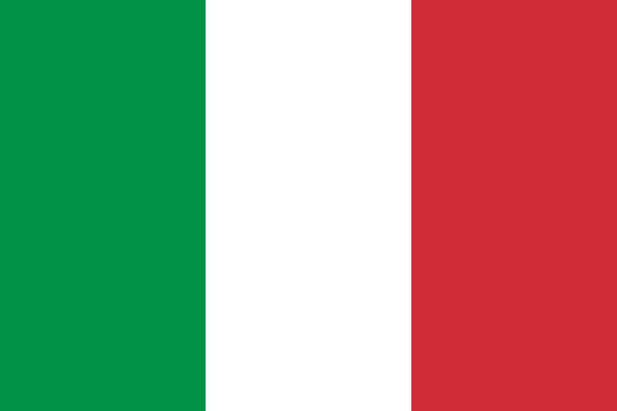 Drapeau de l'Italie