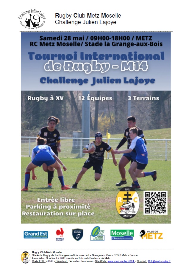 Affiche du Challenge Julien Lajoye 2022